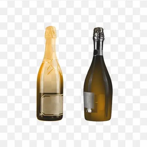 free png of Champagne bottle